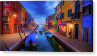 Homecoming in Burano - Acrylic Print