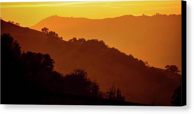 California Canyons Gold - Canvas Print