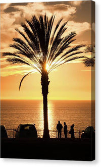 California Sunset - Canvas Print