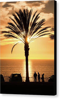 California Sunset - Canvas Print