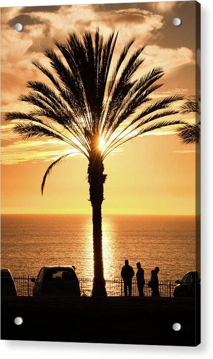 California Sunset - Acrylic Print