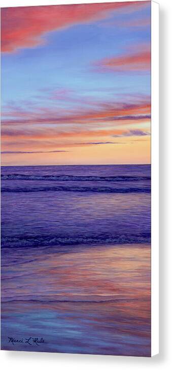 California Sunset - Canvas Print