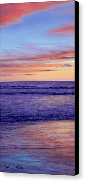 California Sunset - Canvas Print