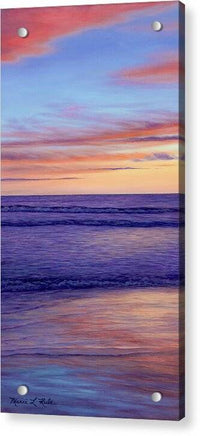 California Sunset - Acrylic Print