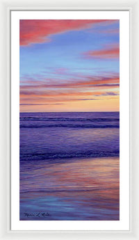 California Sunset - Framed Print