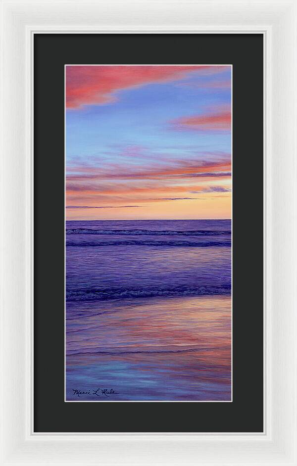 California Sunset - Framed Print