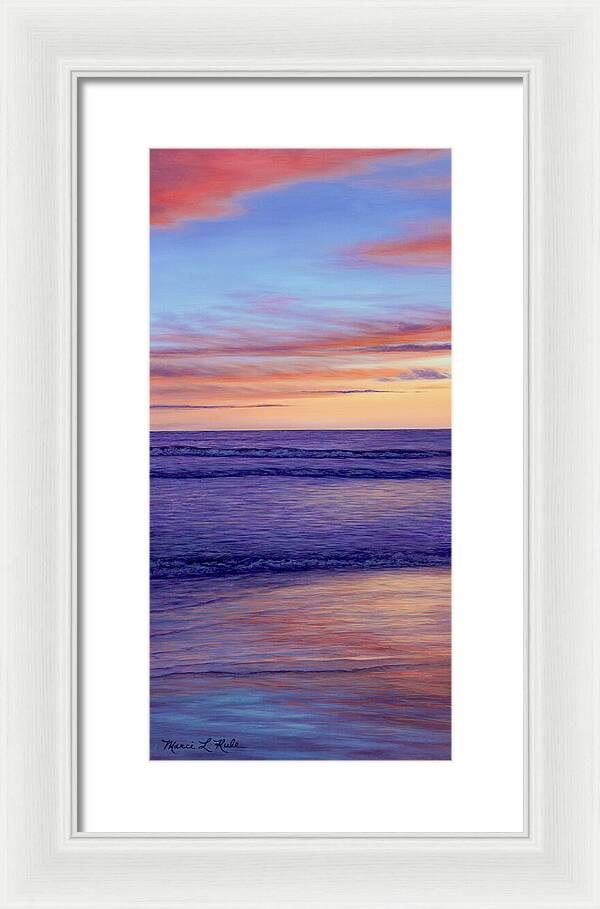 California Sunset - Framed Print