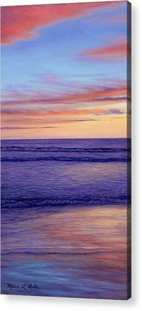 California Sunset - Acrylic Print