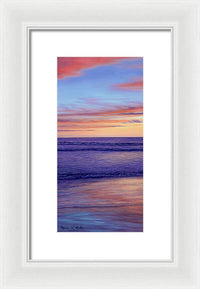 California Sunset - Framed Print