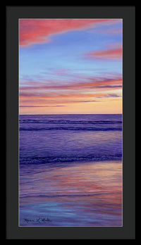 California Sunset - Framed Print