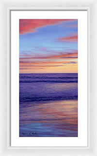 California Sunset - Framed Print