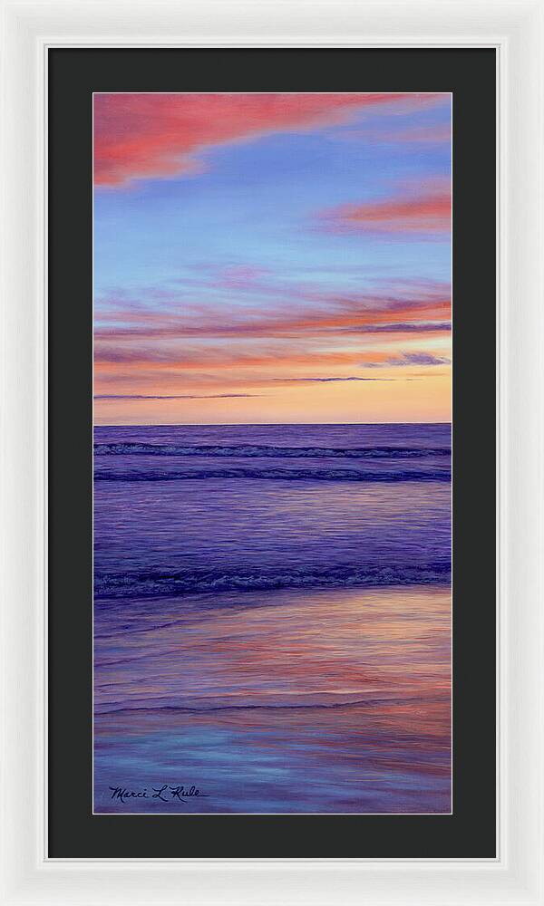 California Sunset - Framed Print