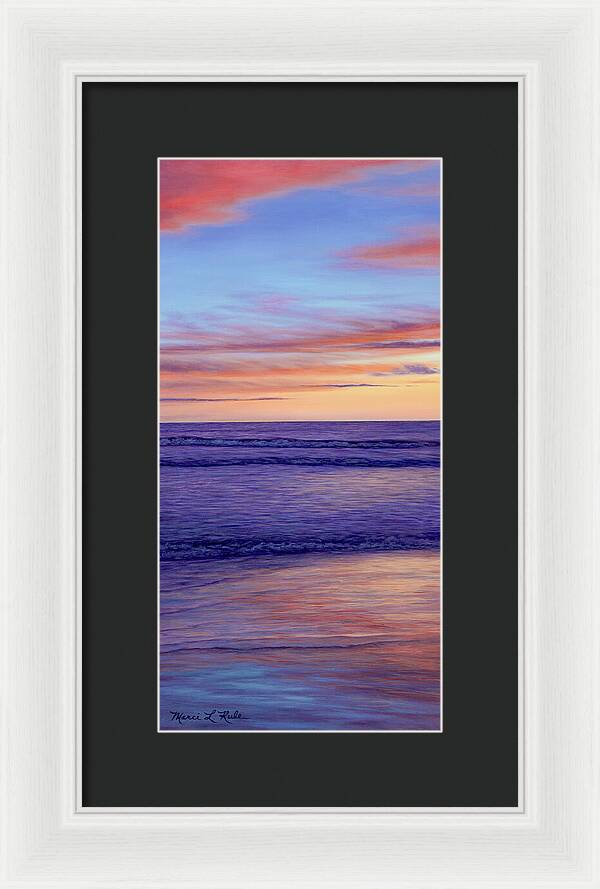 California Sunset - Framed Print