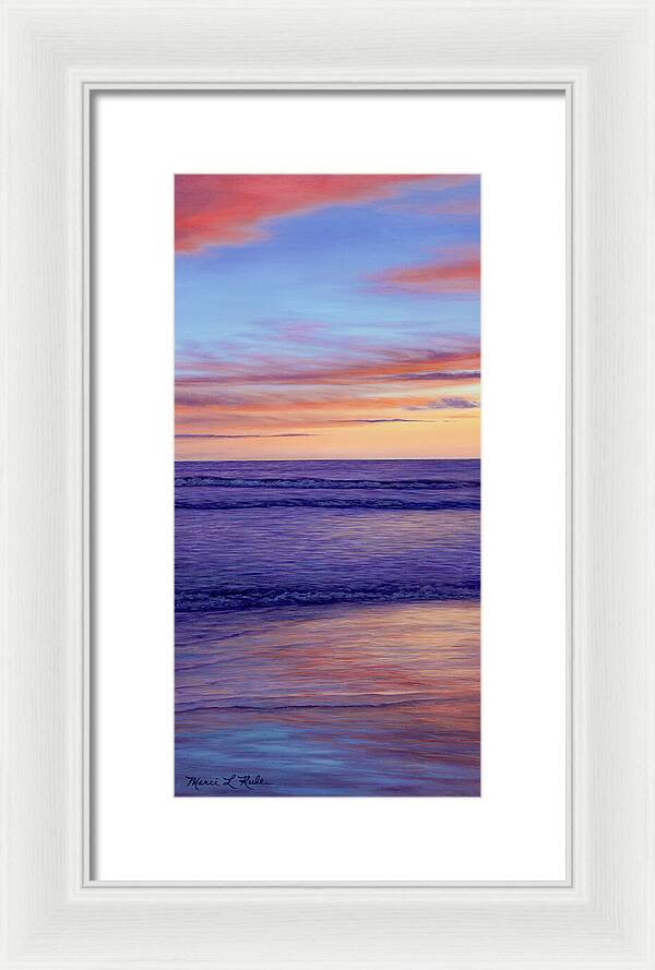 California Sunset - Framed Print