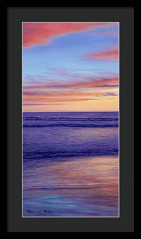 California Sunset - Framed Print