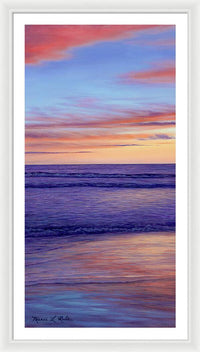 California Sunset - Framed Print