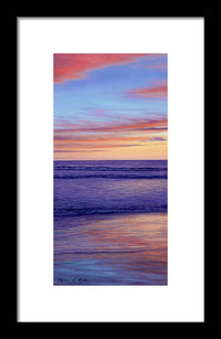 California Sunset - Framed Print