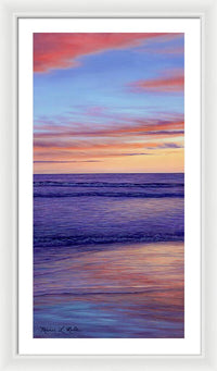 California Sunset - Framed Print