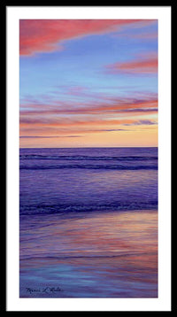 California Sunset - Framed Print