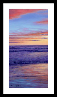 California Sunset - Framed Print