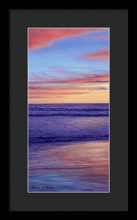 California Sunset - Framed Print