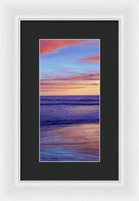 California Sunset - Framed Print