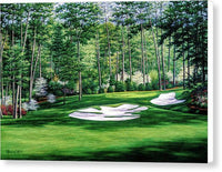 Camellia No 10 Augusta National - Canvas Print