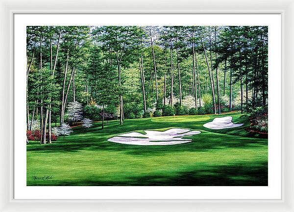 Camellia No. 10, Augusta National - Framed Print