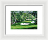 Camellia No. 10, Augusta National - Framed Print