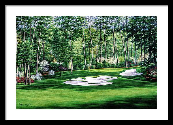 Camellia No. 10, Augusta National - Framed Print