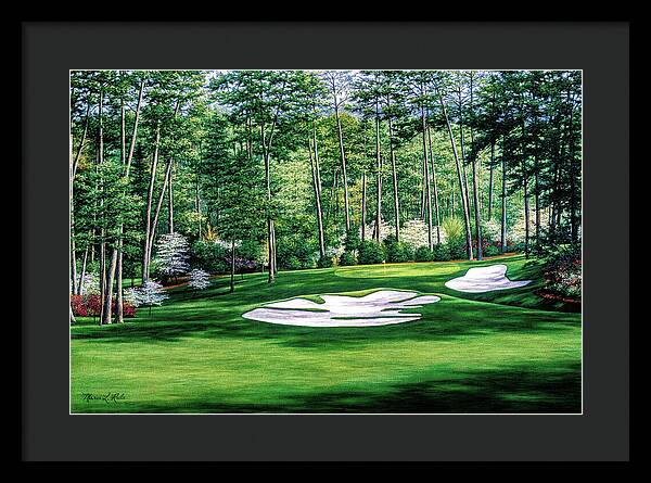 Camellia No. 10, Augusta National - Framed Print