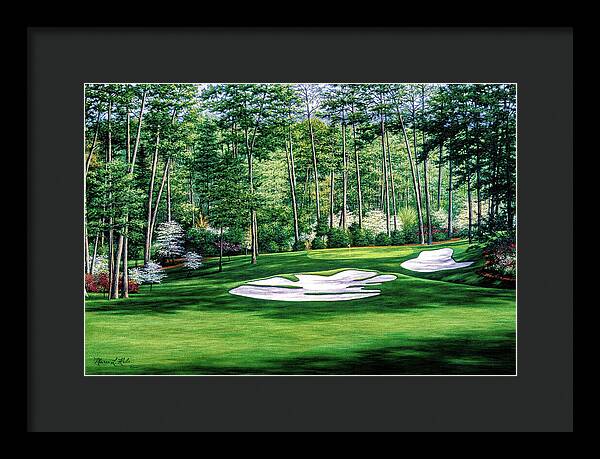 Camellia No. 10, Augusta National - Framed Print