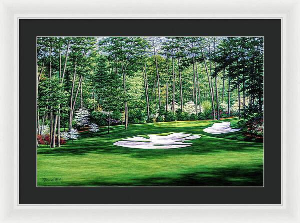 Camellia No. 10, Augusta National - Framed Print