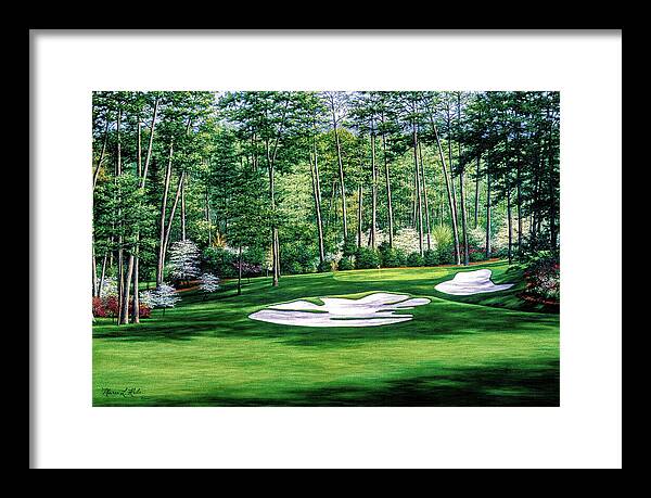 Camellia No. 10, Augusta National - Framed Print