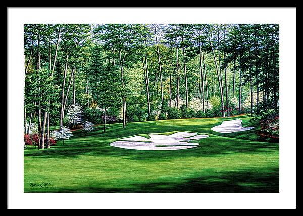 Camellia No. 10, Augusta National - Framed Print