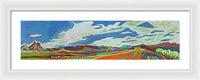 Carefree Panorama - Framed Print