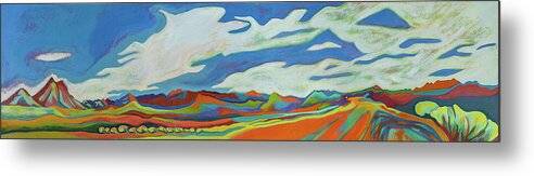 Carefree Panorama - Metal Print