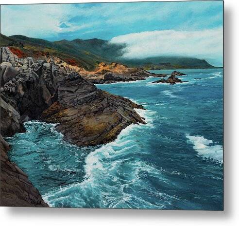 Carmel Highlands - Metal Print