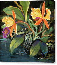 Cattleya Dowiana - Canvas Print Canvas Print 1ArtCollection