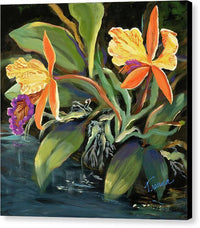 Cattleya Dowiana - Canvas Print Canvas Print 1ArtCollection