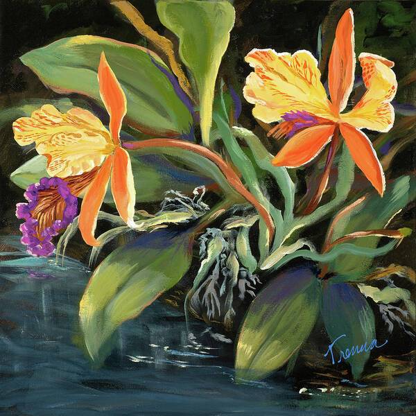 Cattleya Dowiana - Art Print Art Print 1ArtCollection