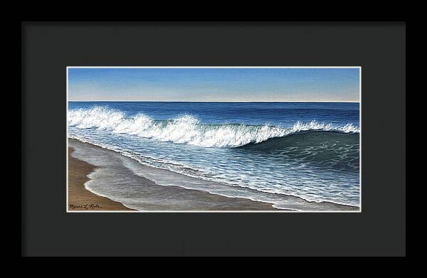 Coastal Seascape - Framed Print