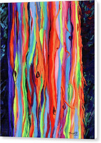 Colorful Rainbow Eucalyptus - Canvas Print Canvas Print 1ArtCollection