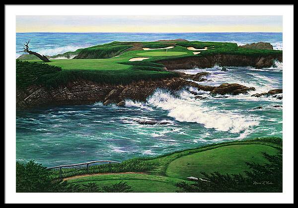 Cypress Point No. 16 - Framed Print