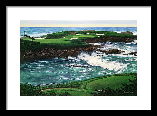 Cypress Point No. 16 - Framed Print