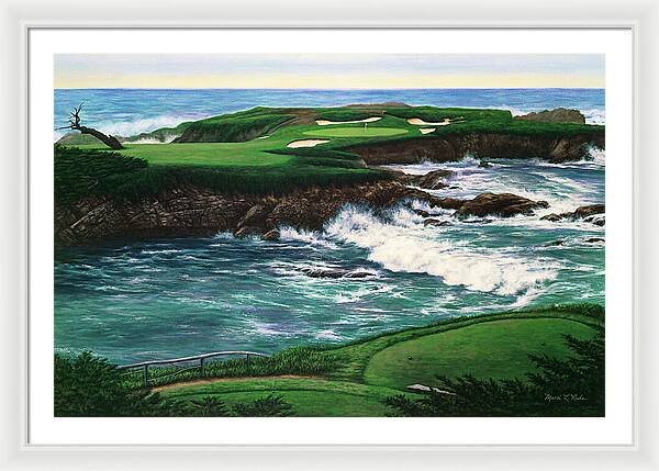 Cypress Point No. 16 - Framed Print