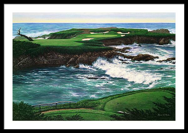 Cypress Point No. 16 - Framed Print