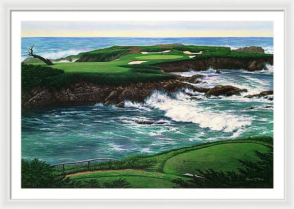 Cypress Point No. 16 - Framed Print