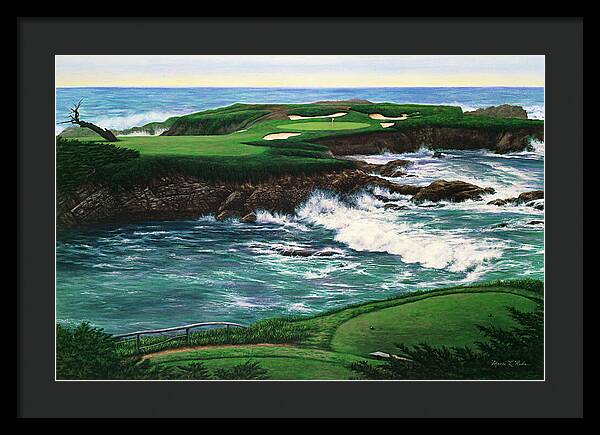 Cypress Point No. 16 - Framed Print