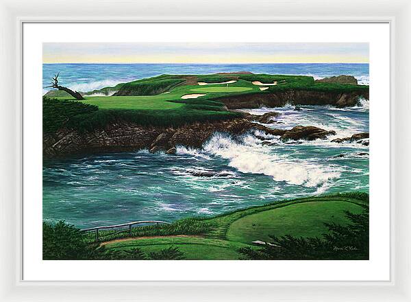 Cypress Point No. 16 - Framed Print